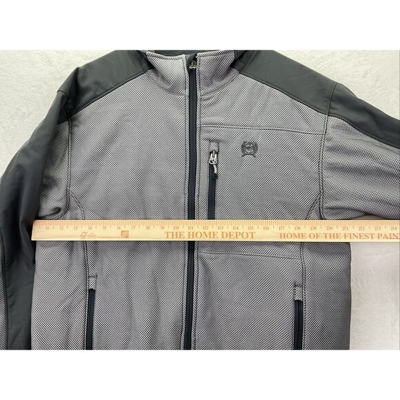 Cinch Concealed Carry Pocket Full Zip MWJ1565001 Two Tone Jacket Men’s Medium - Picture 14 of 14